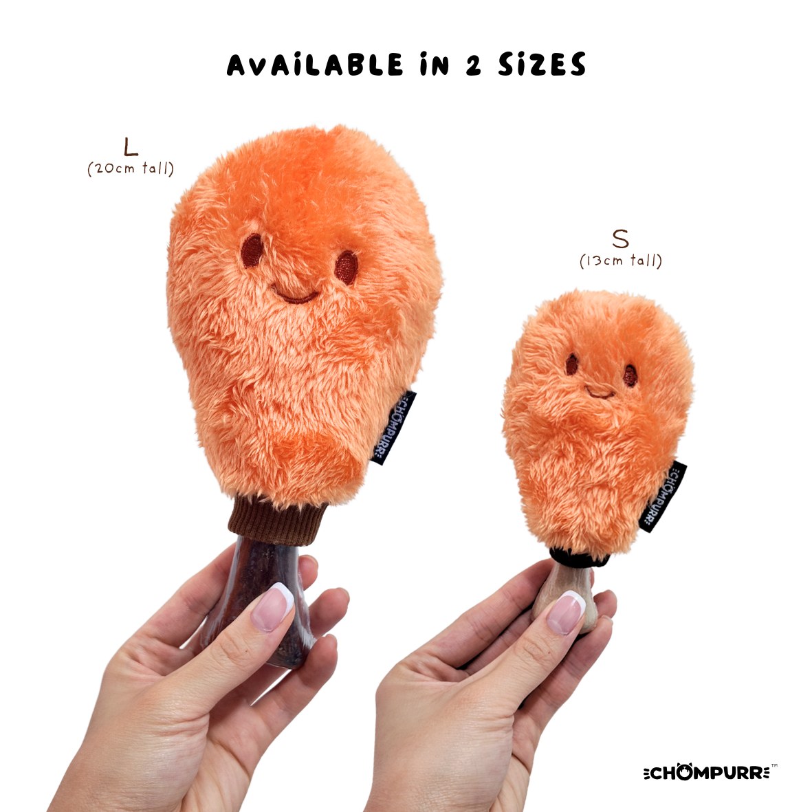 Chick 'n' Chomp, premium food-themed dog toy by Chompurr