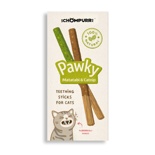 Pawky, premium food-themed cat toy by Chompurr