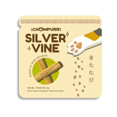 Silvervine, premium food-themed cat toy by Chompurr